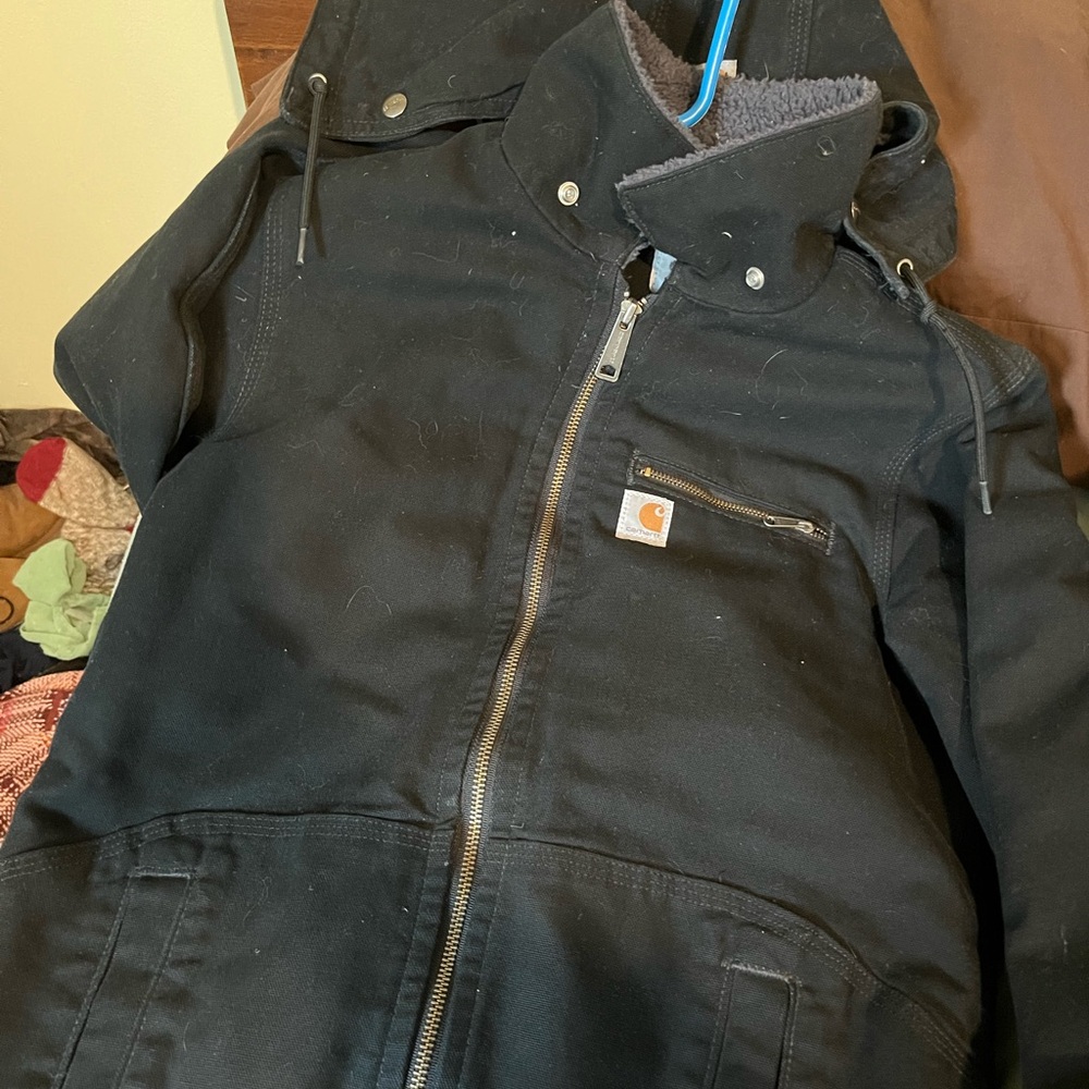 Carhartt Dark Jacket with Zip Pocket